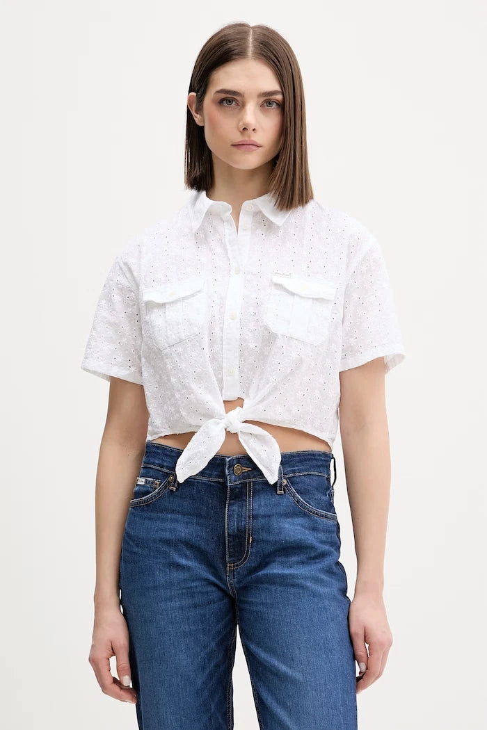 Guess Jeans Kadın Pamuklu Gömlek