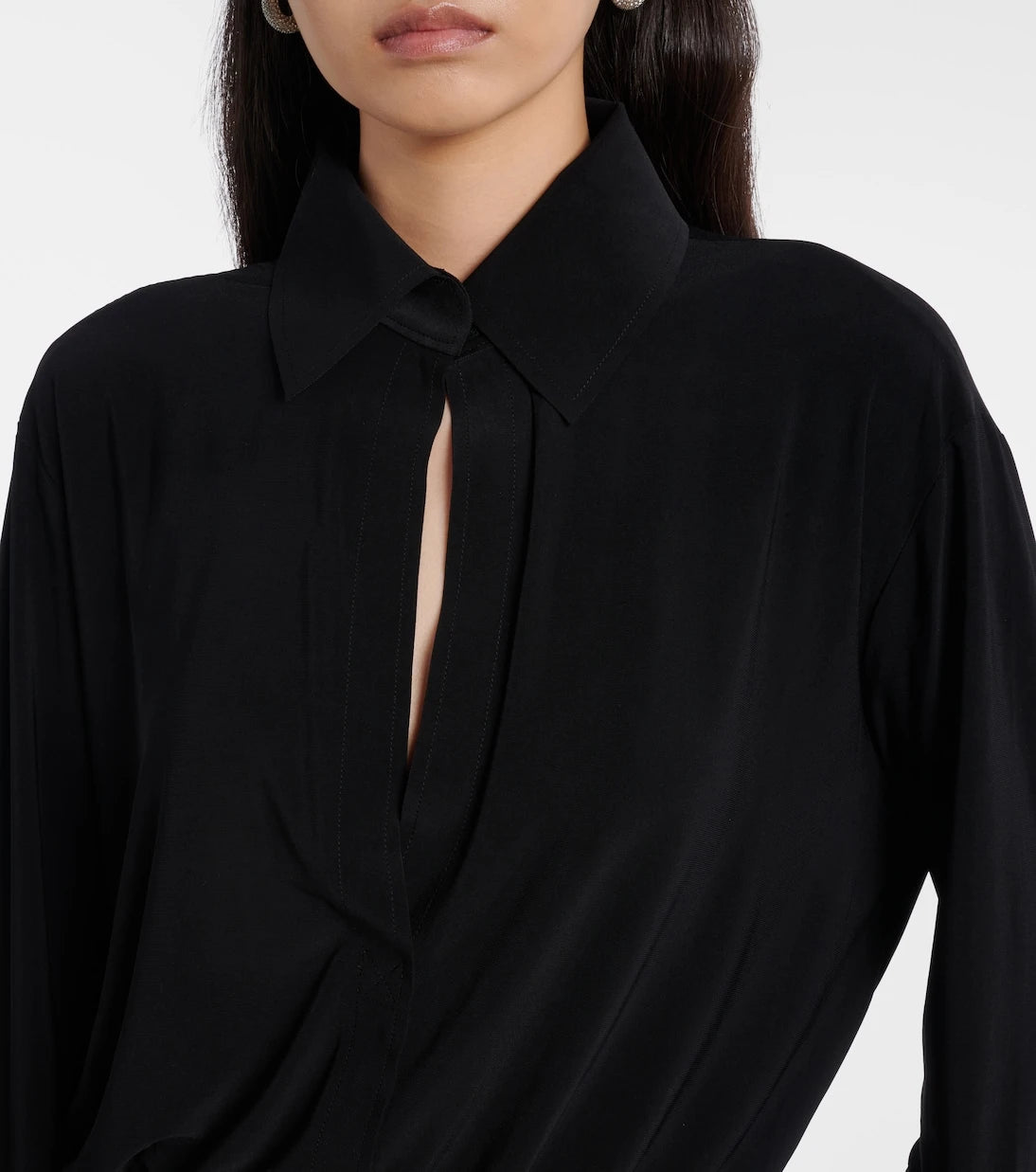 Norma Kamali - Flared midi dress