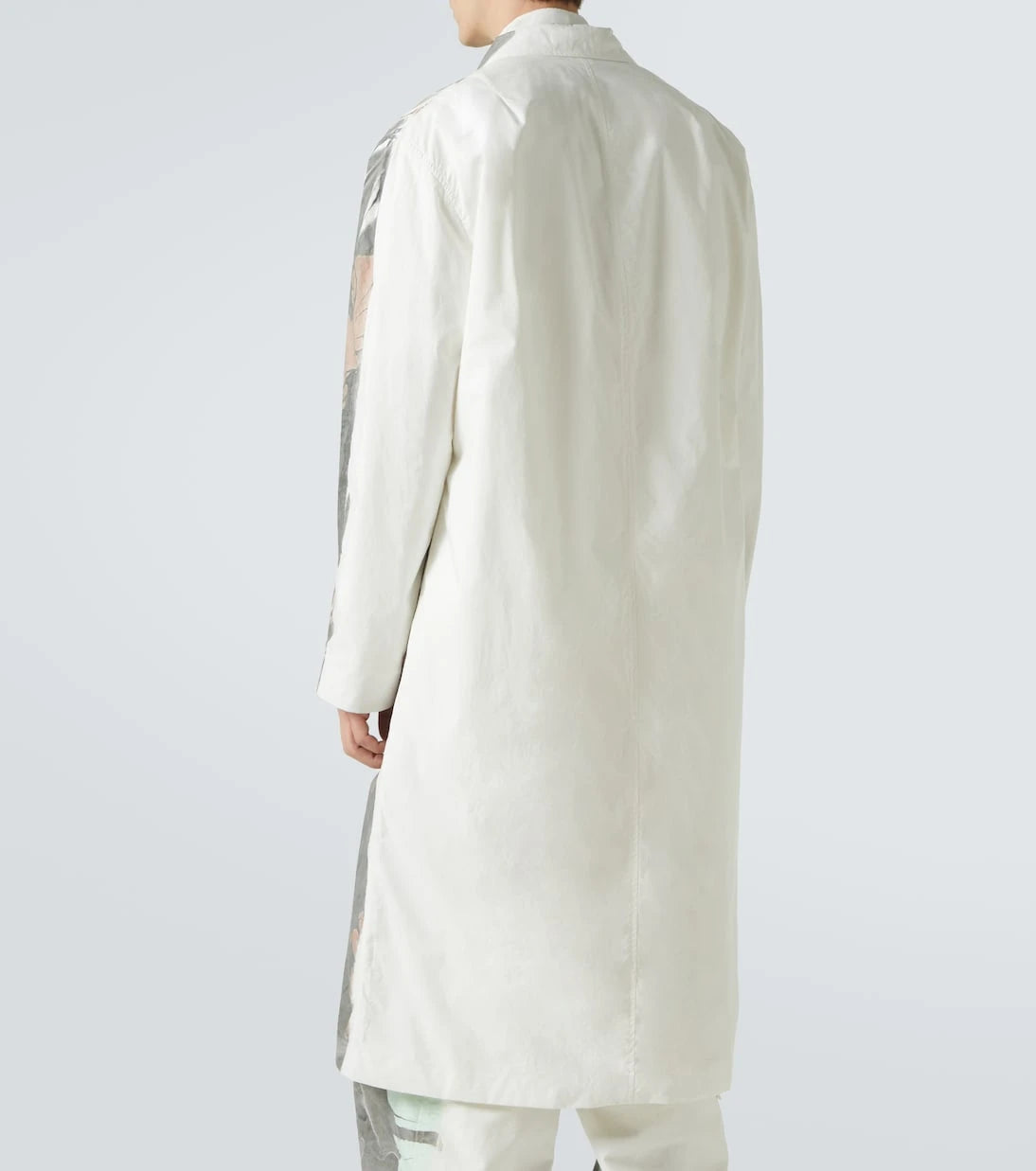 Dries Van Noten - Printed double-breasted cotton coat