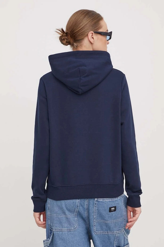 Tommy Jeans kadın pamuk elastan kapüşonlu sweatshirt