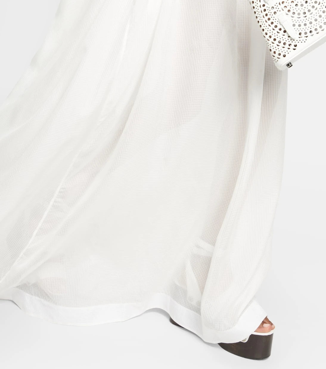 Alaïa - Off-shoulder maxi dress