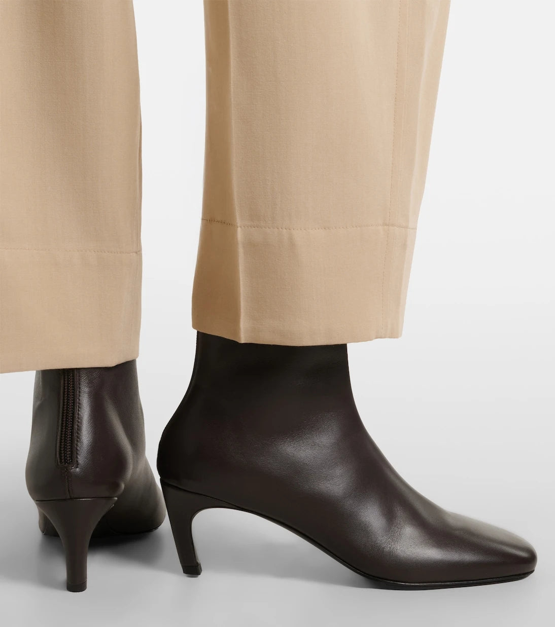 Toteme - Leather ankle boots