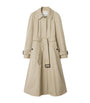 Beige Gabardine Ellingham Long Car Coat