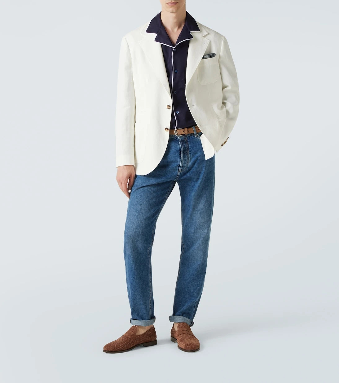 Brunello Cucinelli - Cotton pajama shirt