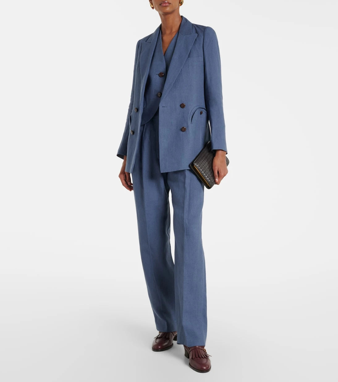 Blazé Milano - Fox linen straight pants