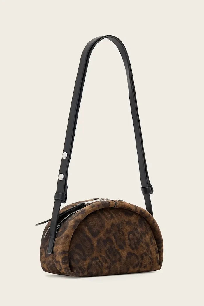 AllSaints ROSALIE kadın süet crossbody çanta