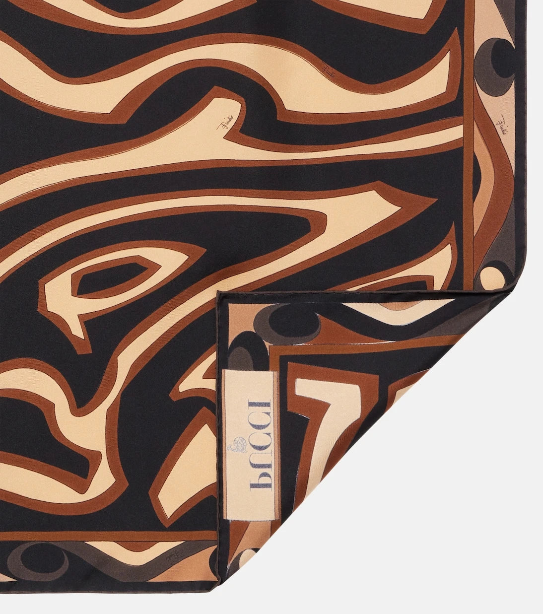 Pucci - Labirinto silk twill scarf