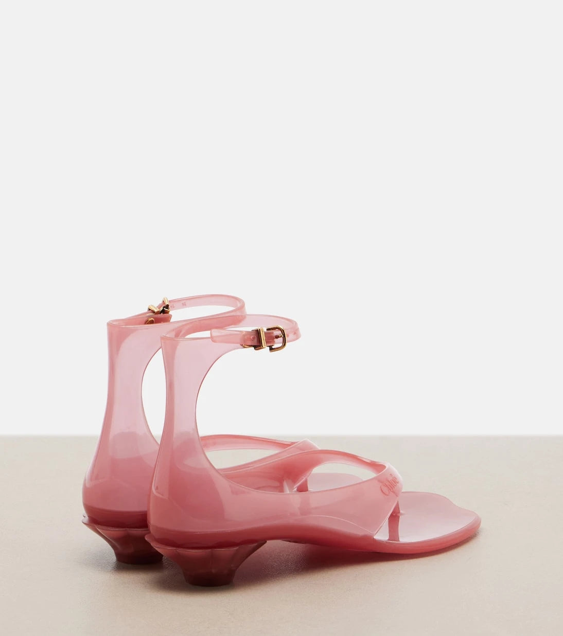 Chloé - Chloé Jelly TPU thong sandals