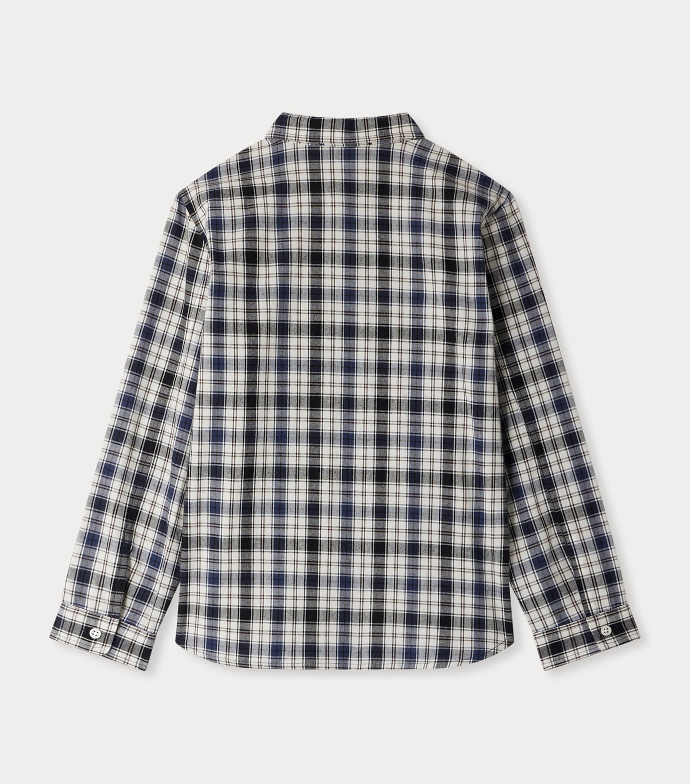 Organic Cotton Altman Check Shirt (4-8 Years)