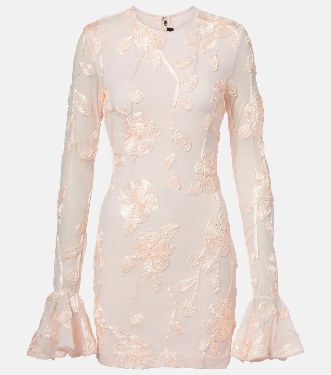 Rotate - Embroidered mesh minidress