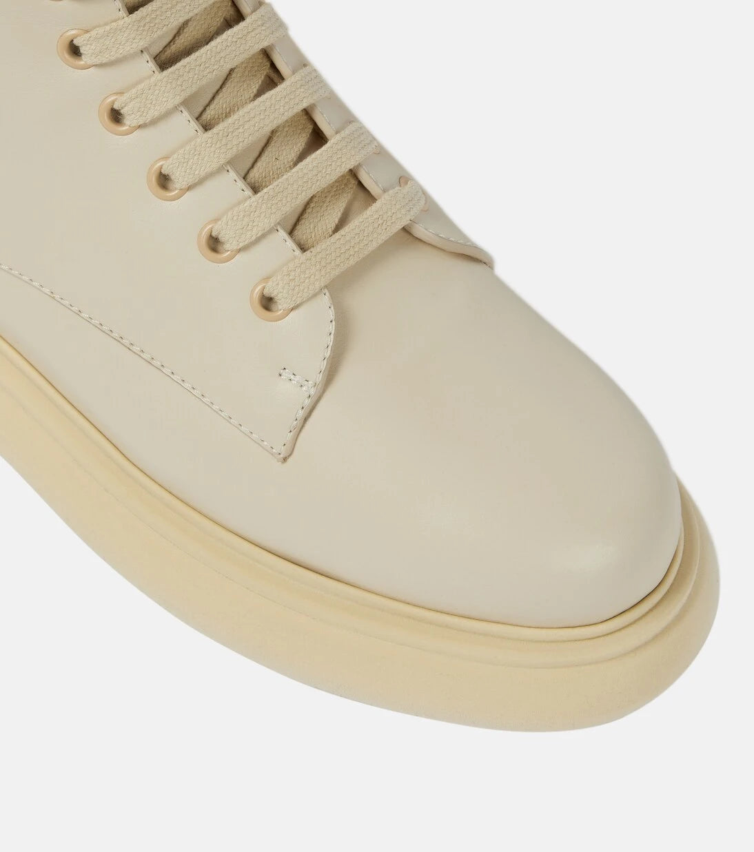 The Attico - Selene leather combat boots