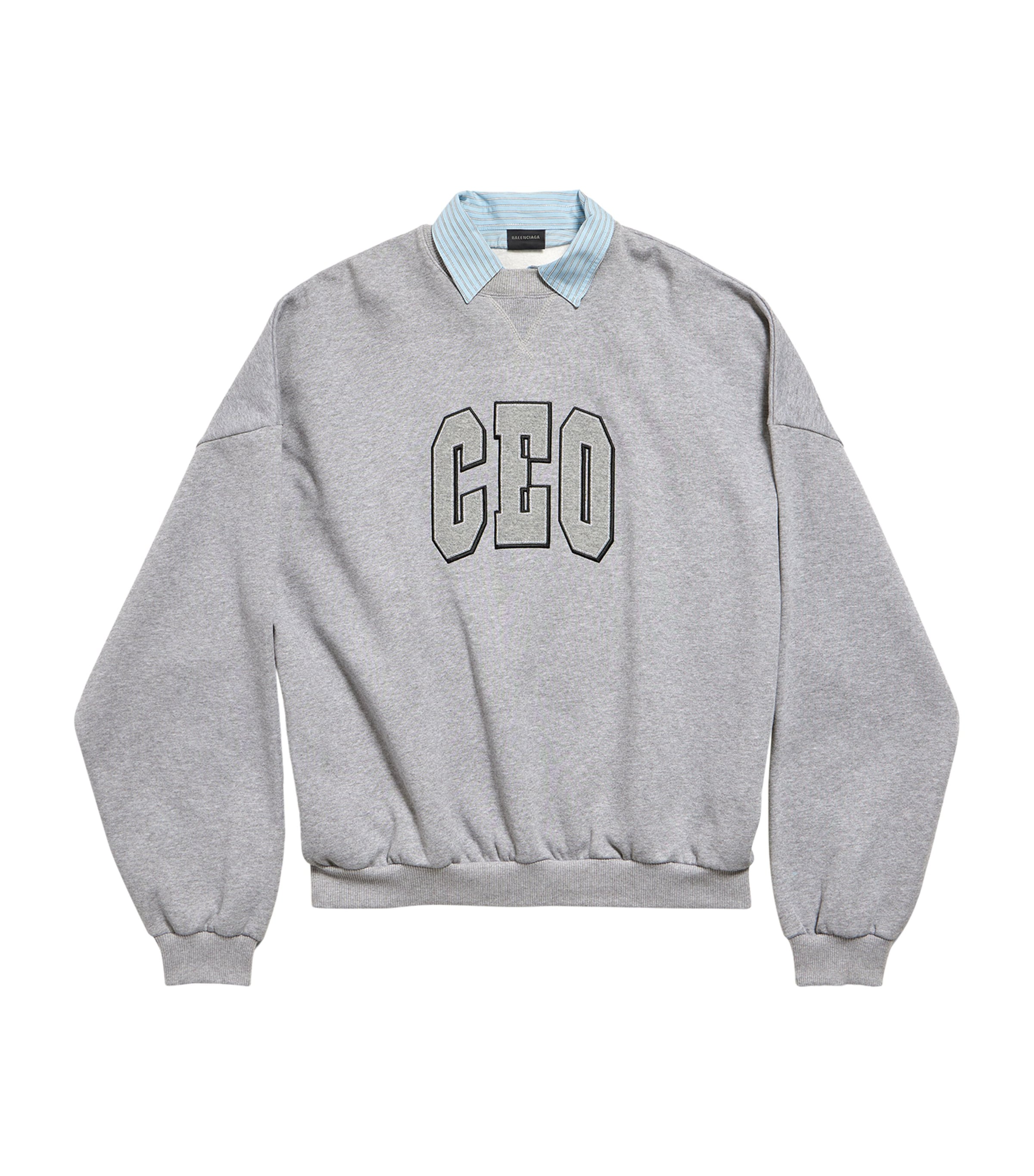 Grey Cotton CEO Sweatshirt