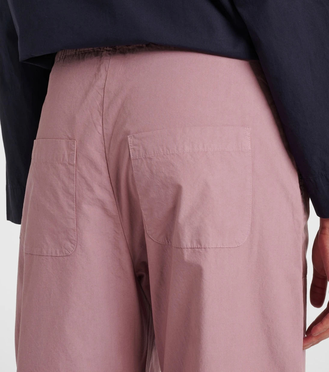 Leset - Kyoto cotton cropped wide-leg pants