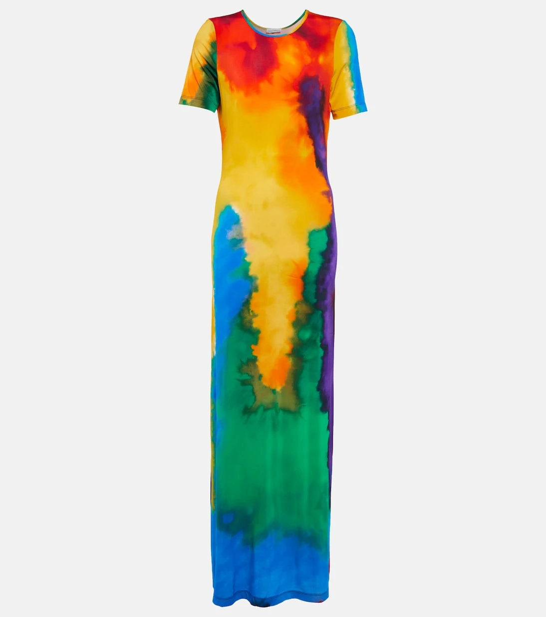 Rabanne - Printed maxi dress