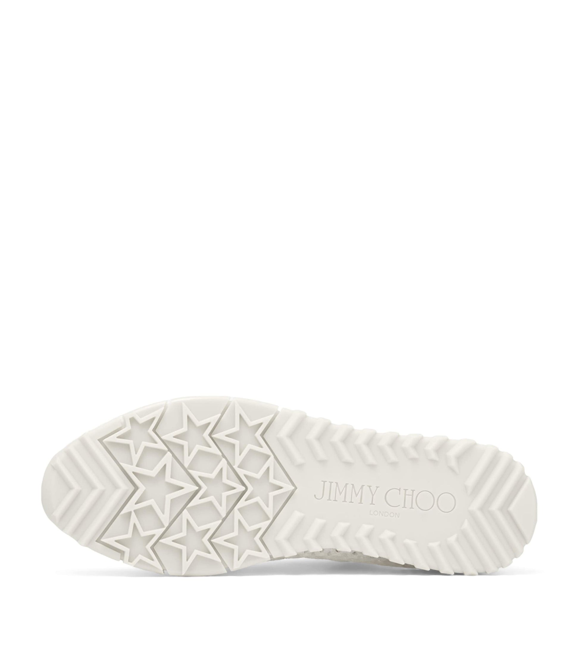 White Embellished Veles Sneakers