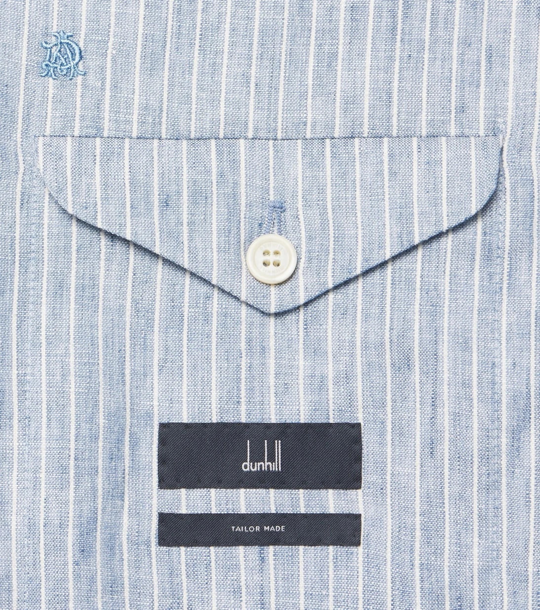 Dunhill - Striped linen-blend blazer