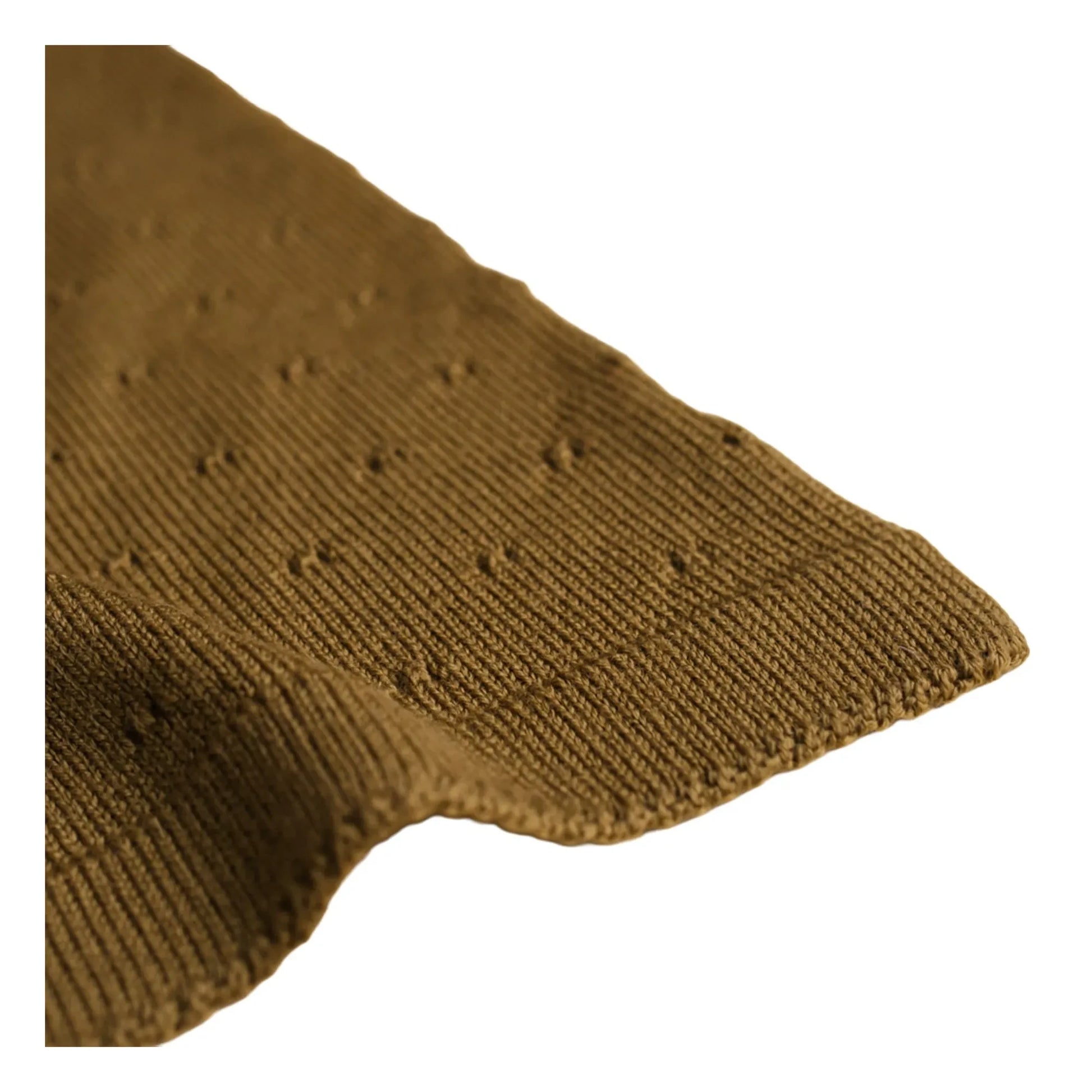 Hvid - Bibi Merino Wool Blanket | Mustard