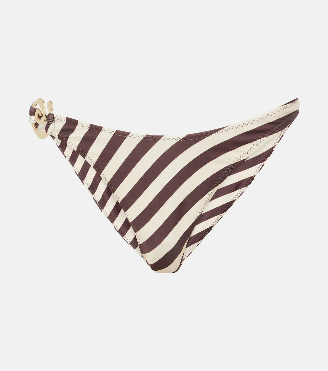 Same - Spiral striped bikini bottoms