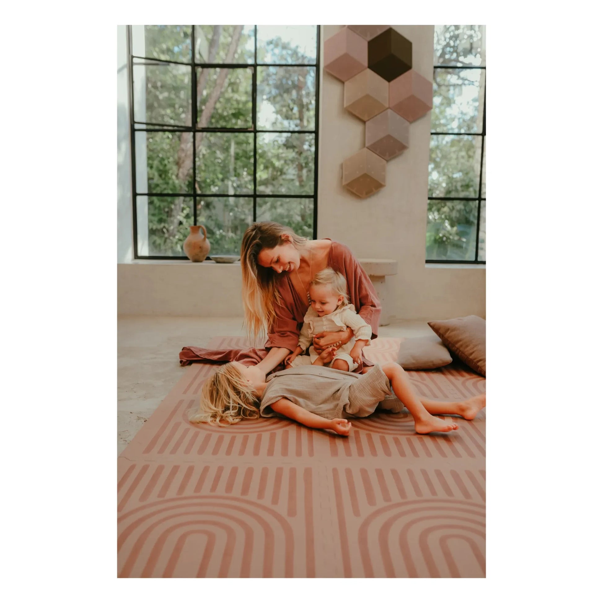 Toddlekind - Linear modular playmat | Camel