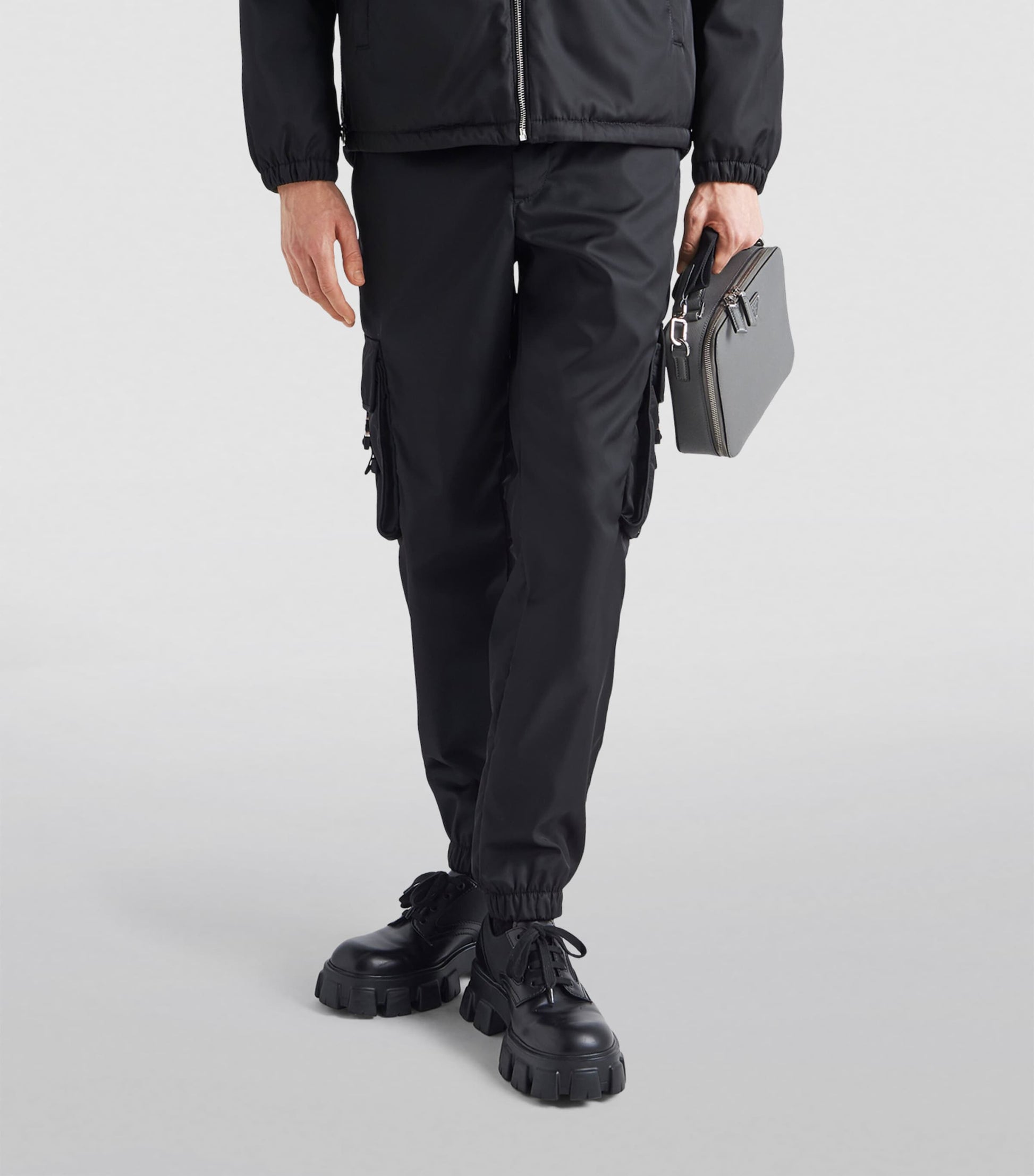 Prada Re-Nylon Cargo Trousers
