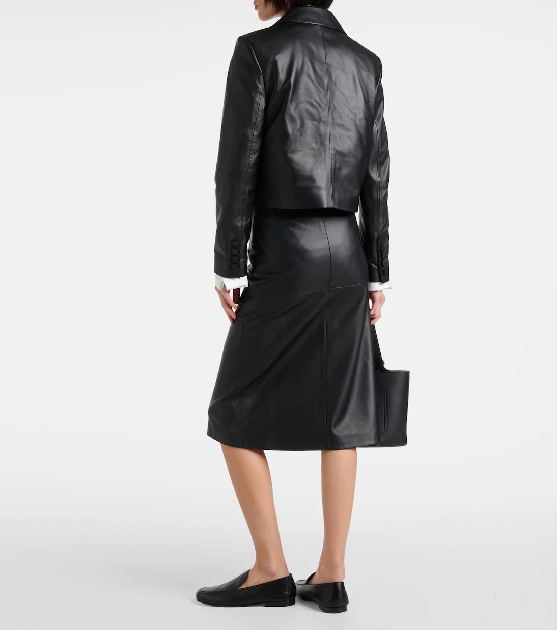 Joseph - Cropped leather jacket