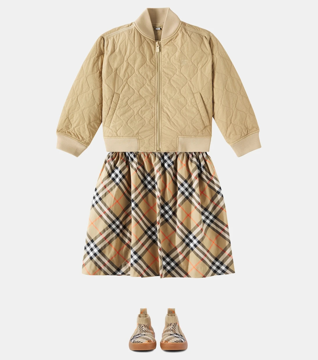 Burberry Kids - أحذية بربري كاروهات