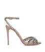 Aquazzura Crystal-Embellished Tequila Sandals 105
