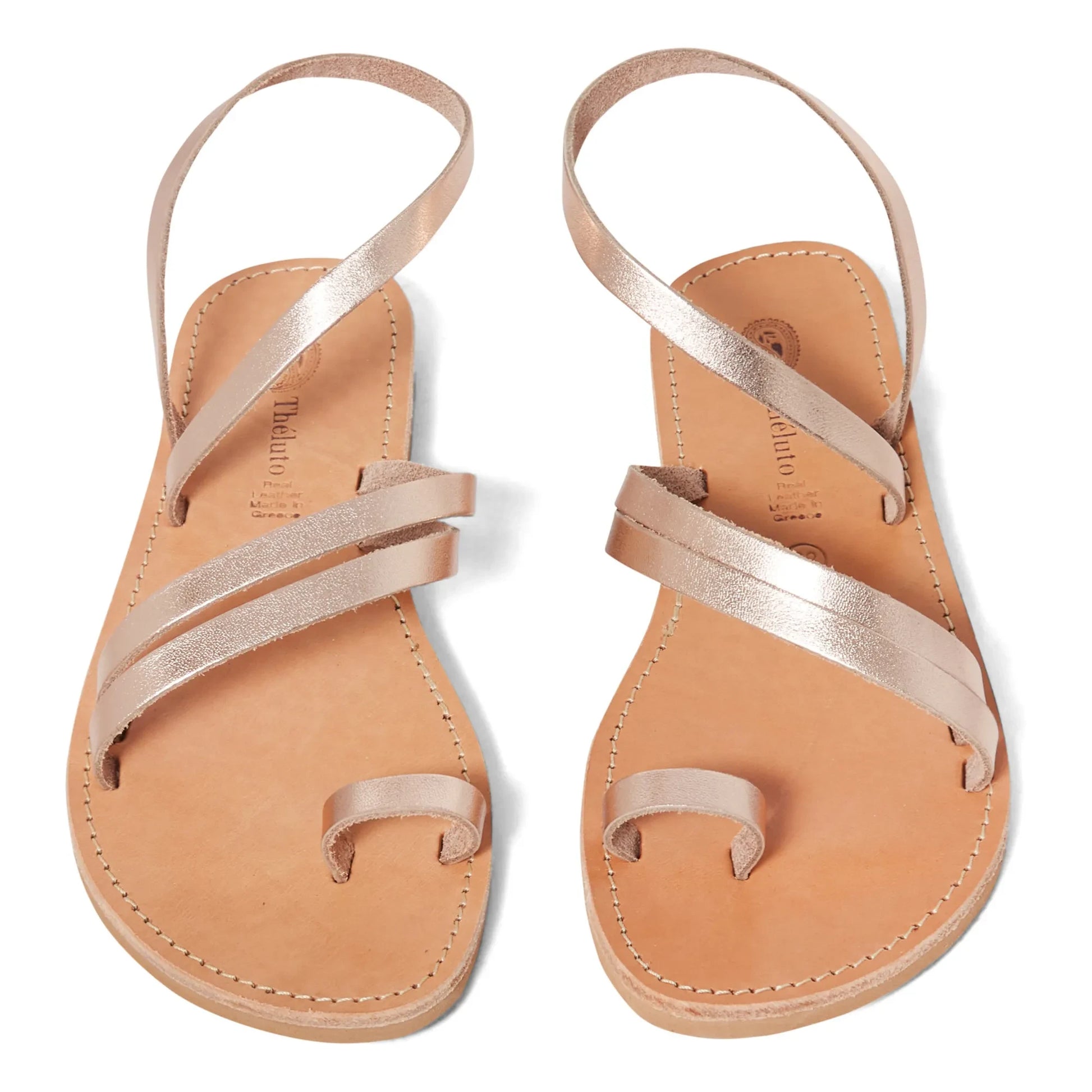 Théluto - Agatha Sandals - Women’s Collection  | Bronze
