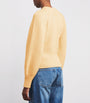 Yellow Cashmere Sculpted Cardigan