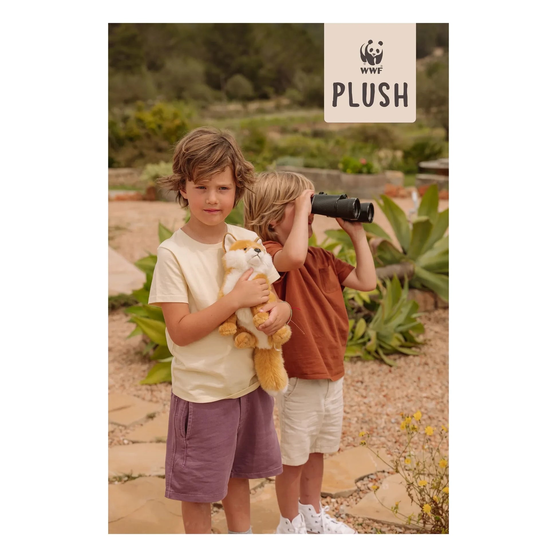 Bon Ton Toys - WWF - Fox plush | Russet