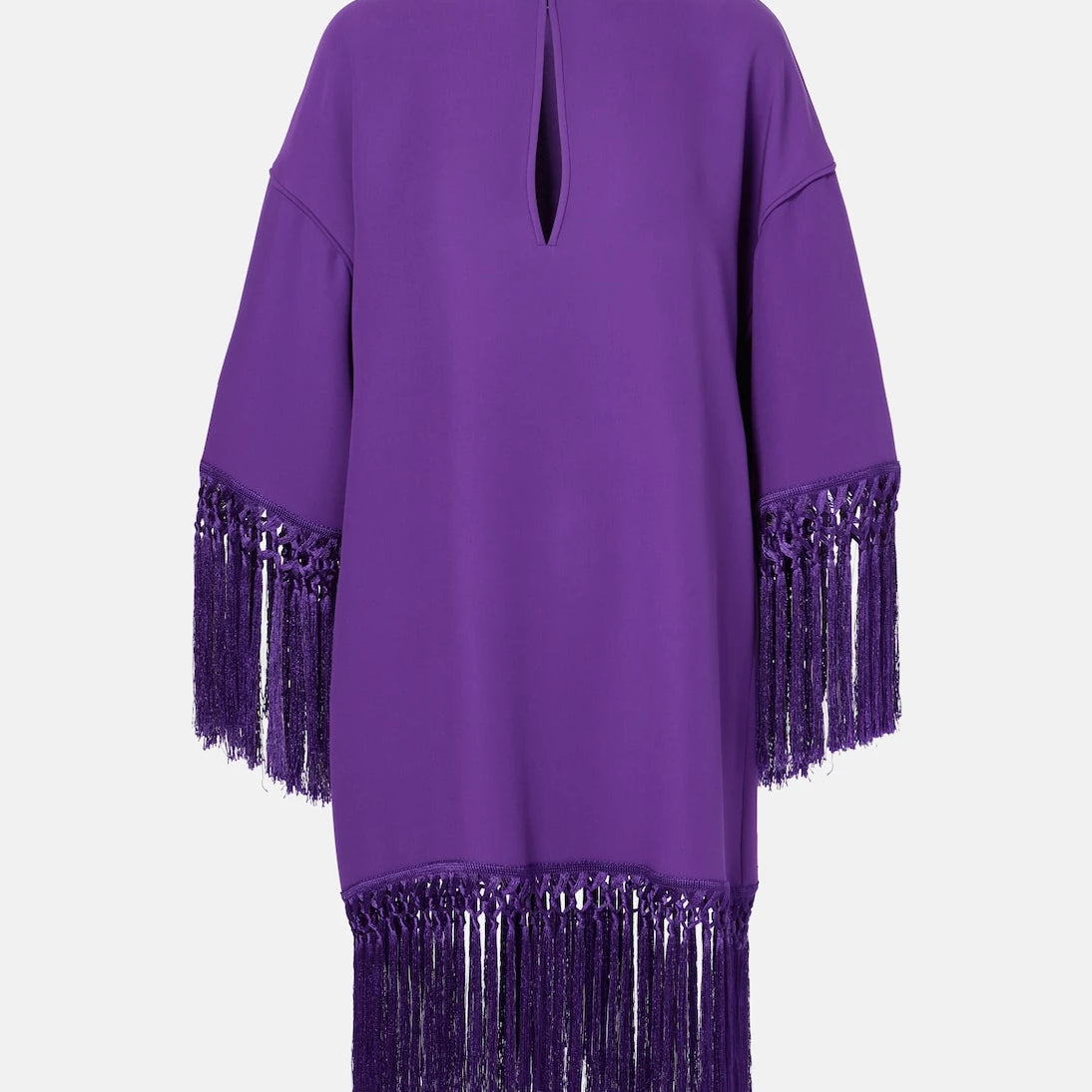 Valentino - Cady Couture fringed minidress