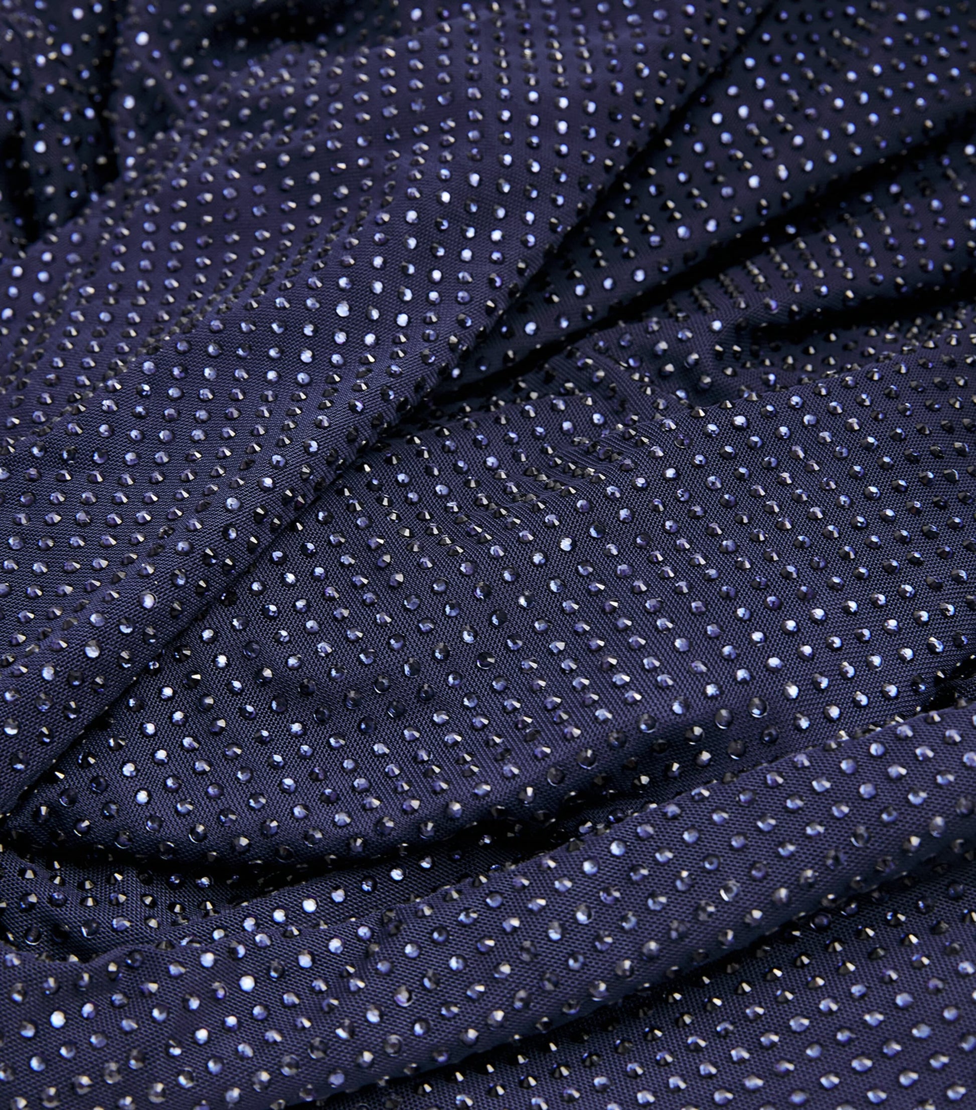 Self-Portrait Navy Embellished Cut-Out Maxi Dress