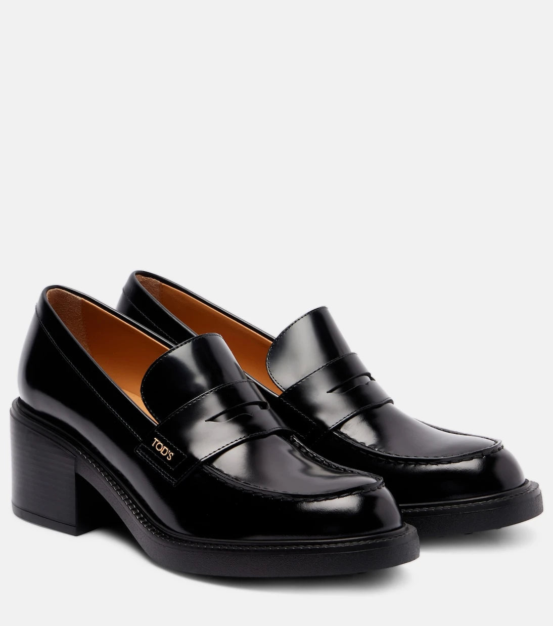 Tod's - Leather loafer pumps