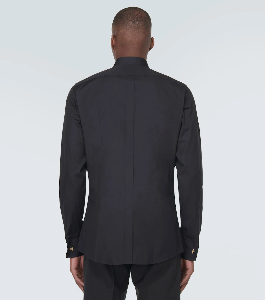 Dolce&Gabbana - Plastron cotton shirt