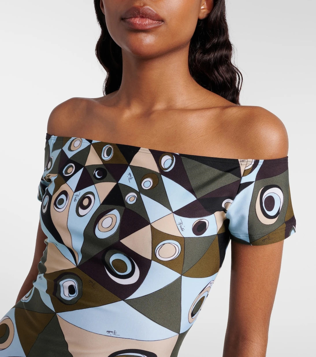 Pucci - Occhi off-shoulder jumpsuit