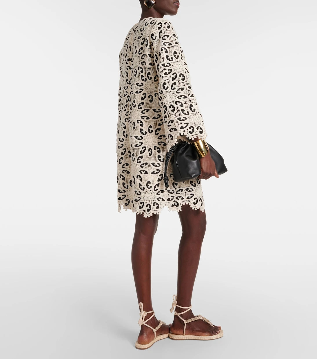 Zimmermann - Ottie cotton-blend lace minidress