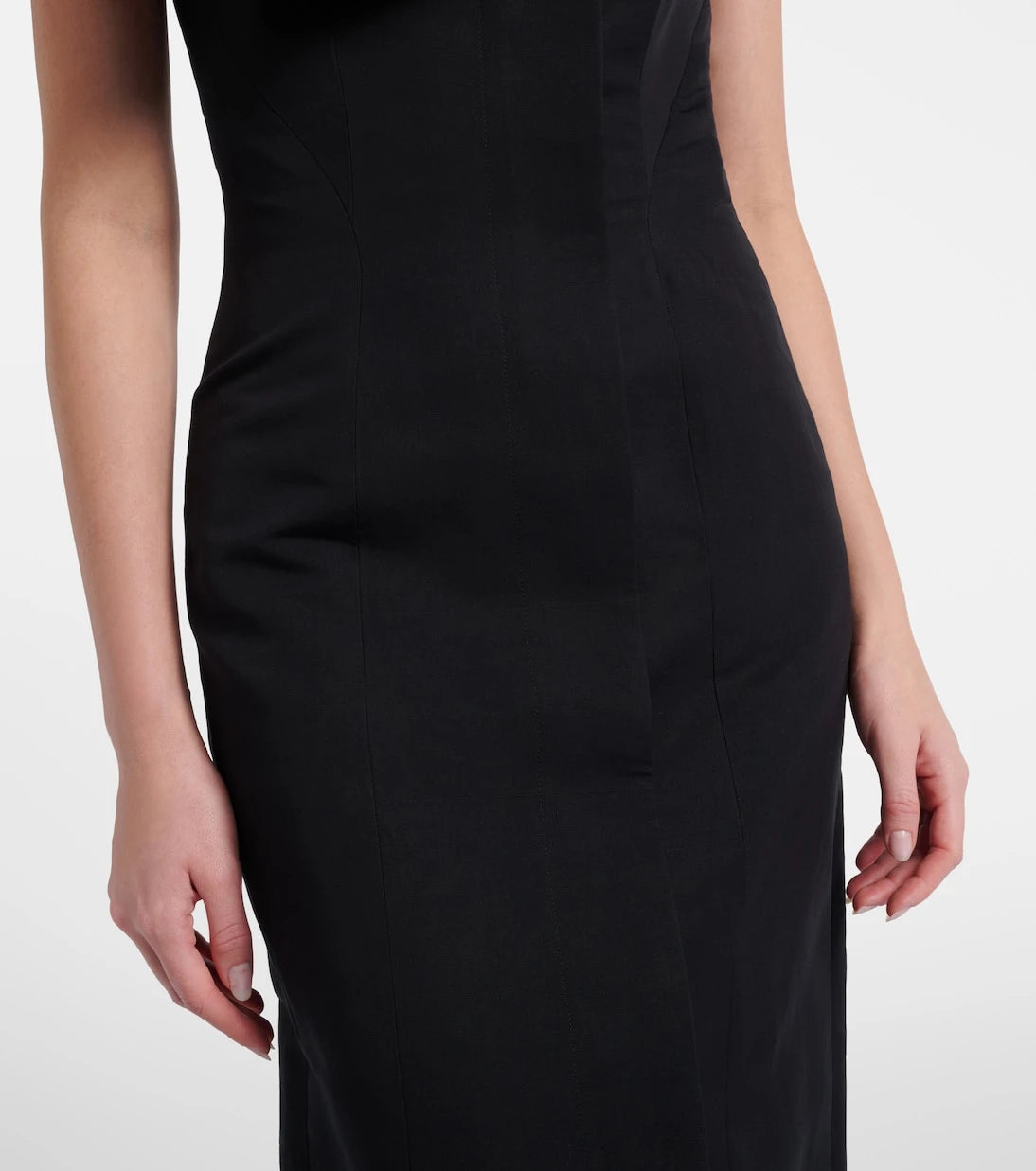 Fforme - Skylar cotton and silk midi dress