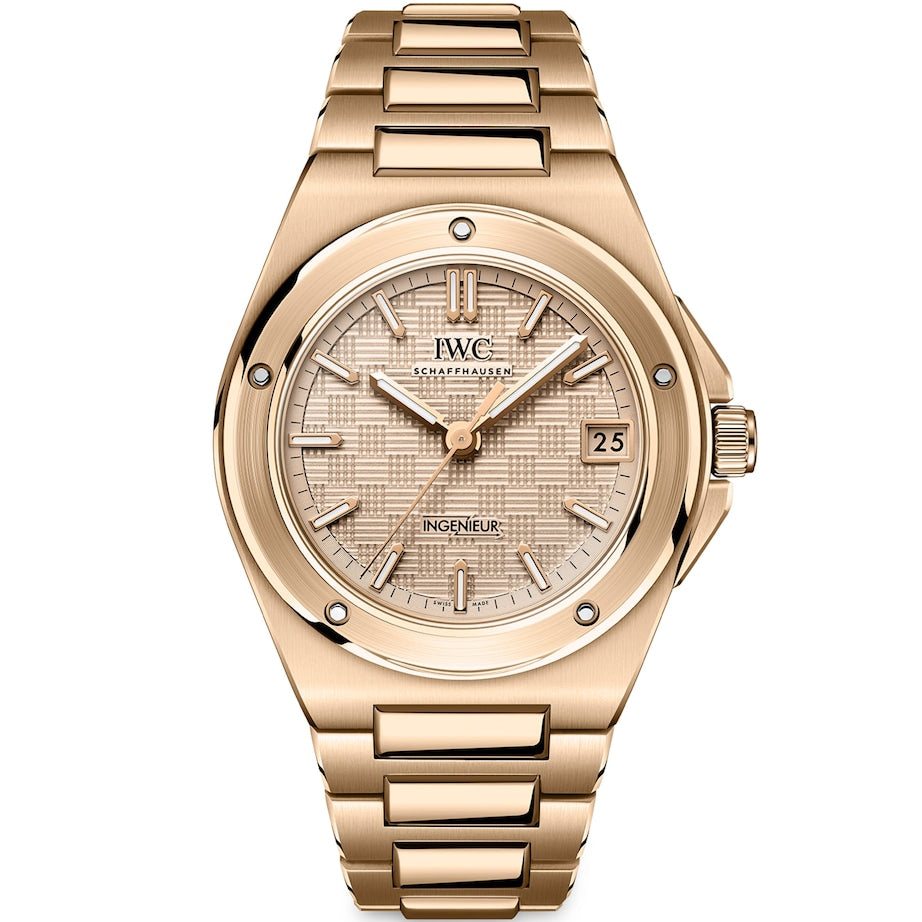 5N Gold Ingenieur Automatic Watch 35mm