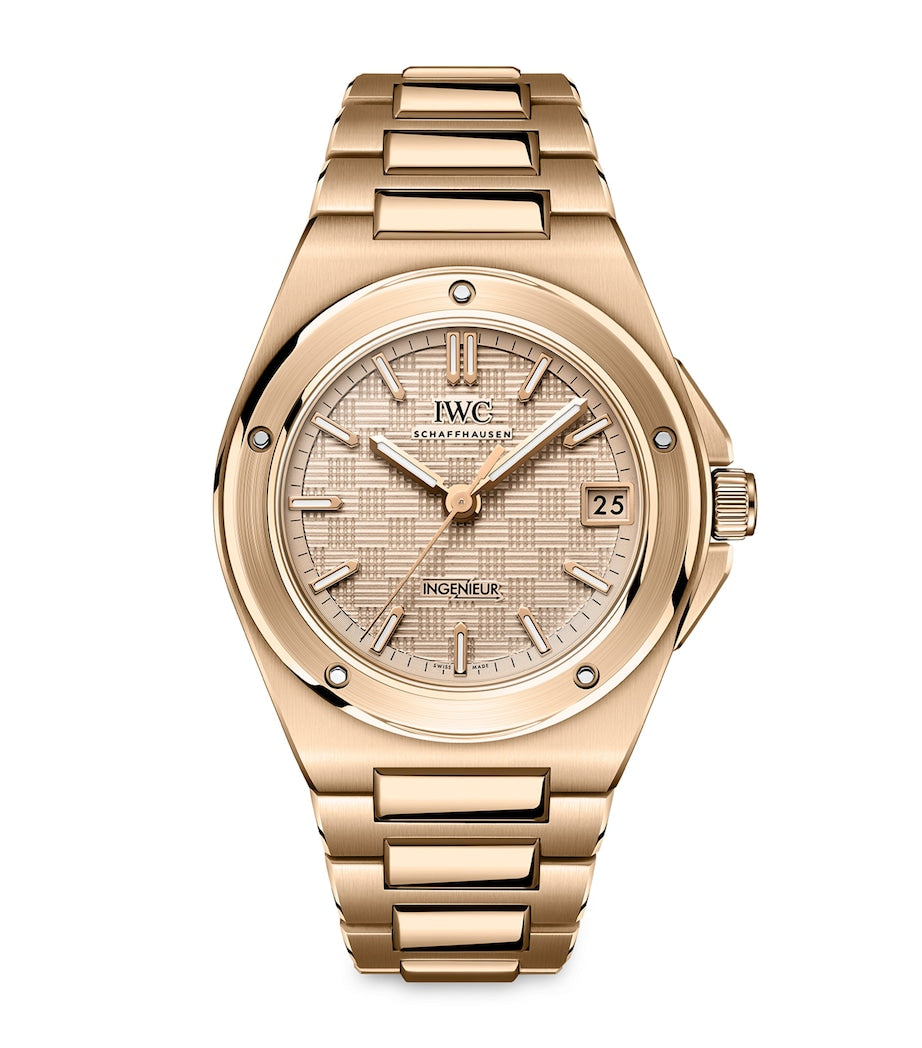 5N Gold Ingenieur Automatic Watch 35mm