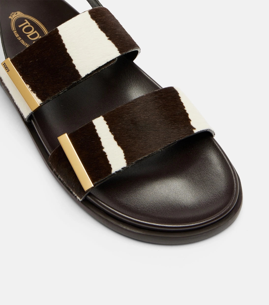 Tod's - Printed calf hair sandals
