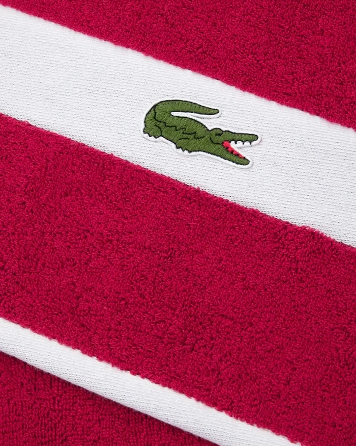 Lacoste LCASUAL Bigarreau Büyük Pamuklu Havlu 90 x 150 cm