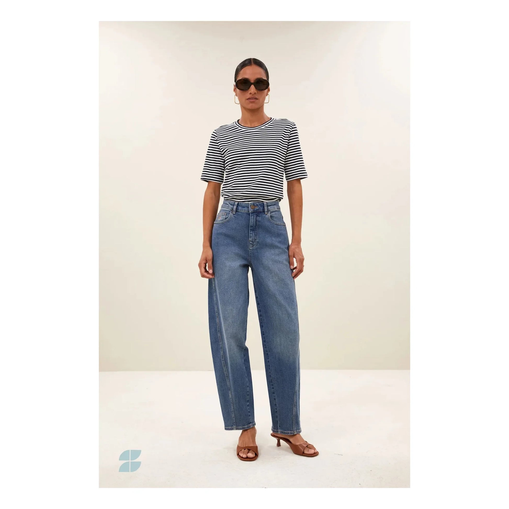 By Bar - Mid Begum Pants | Denim blue