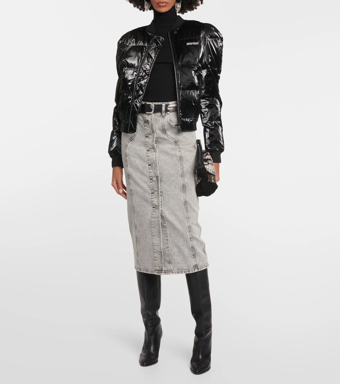 Marant Etoile - Cody coated puffer jacket