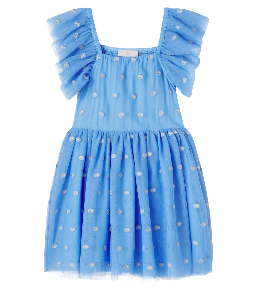 Stella McCartney Kids - Embroidered tulle dress