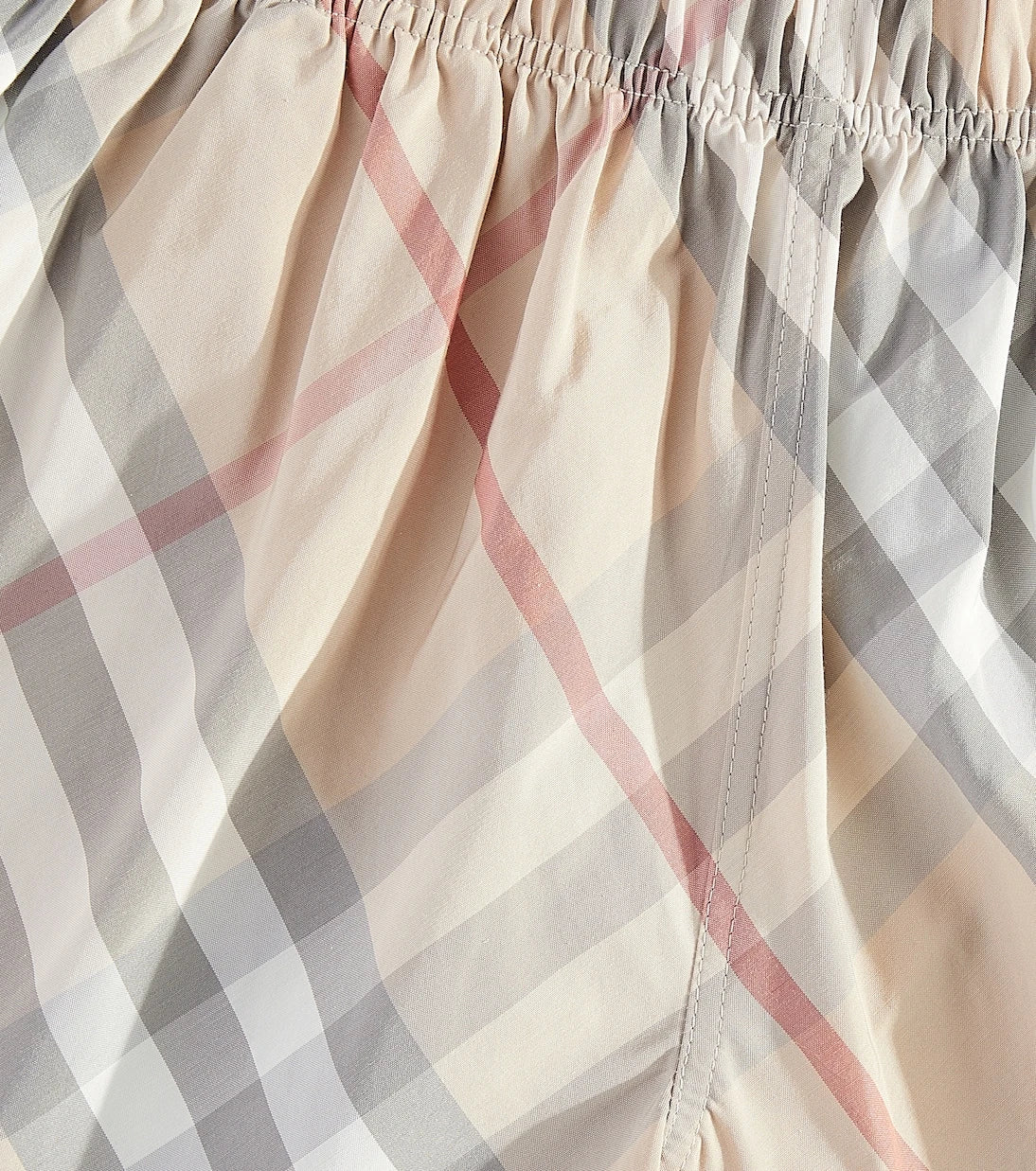 Burberry Kids - Burberry Check Bermuda shorts