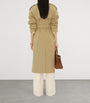 Burberry Beige Long Castleford Trench Coat