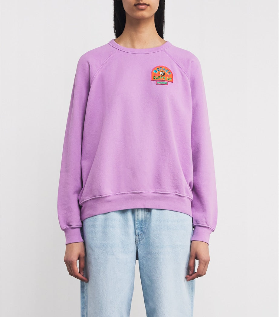 MOTHER Purple The Biggie Concert Sweatshirt