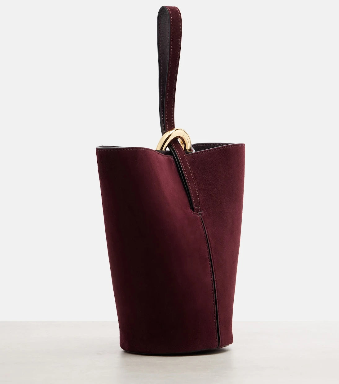 Chloé - Eden Treasures Small suede bucket bag