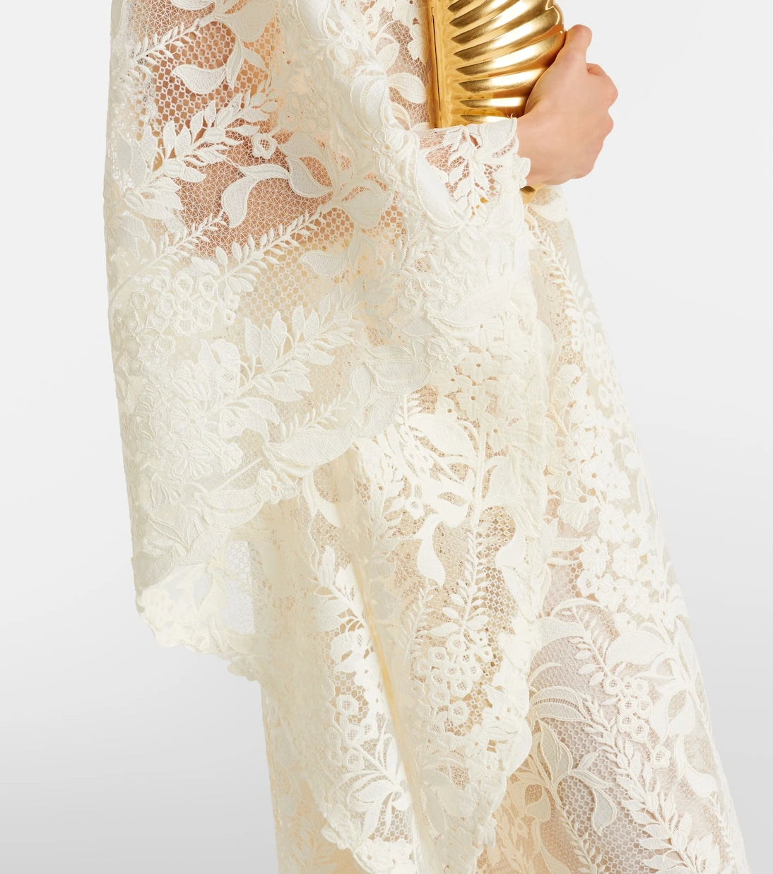 Oscar de la Renta - Guipure lace kaftan