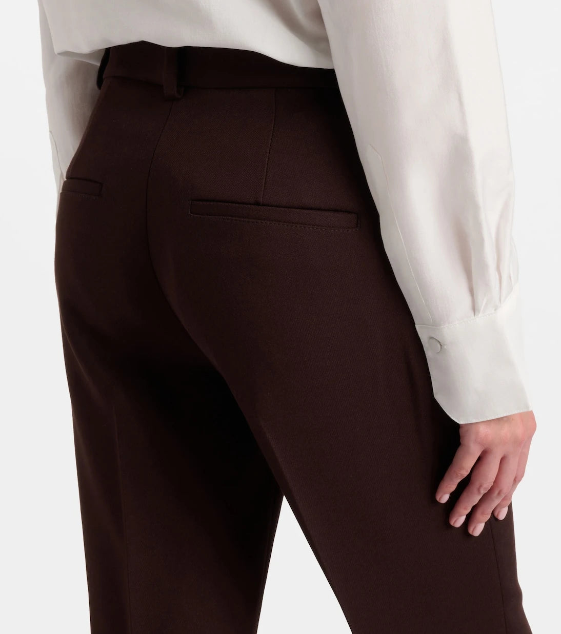 Vince - Mid-rise flared pants
